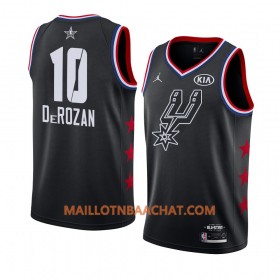 Maillot NBA San Antonio Spurs DeMar DeRozan 10 2019 All-Star Jordan Brand Noir Swingman - Homme